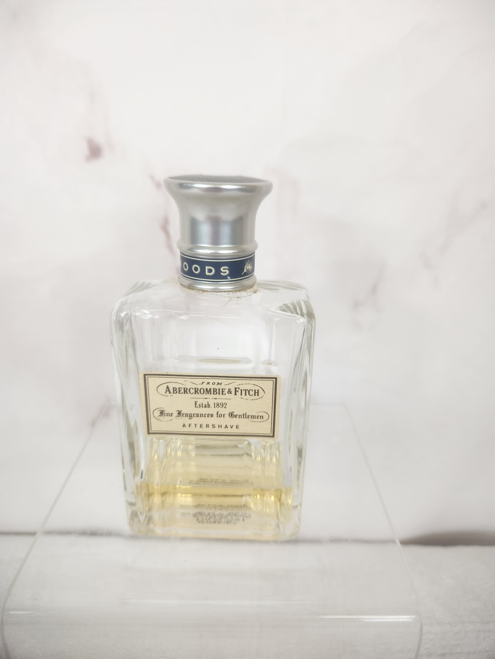 Vintage Abercrombie & Fitch Woods Aftershave 20% Remaining